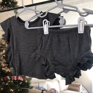 3 top & bloomer pack! 0-6 month